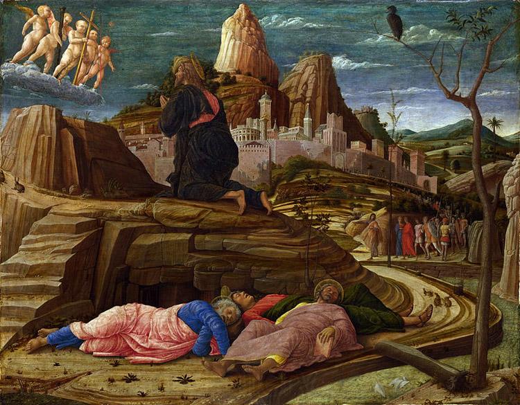 Andrea Mantegna Agony in the Garden (mk08) Spain oil painting art